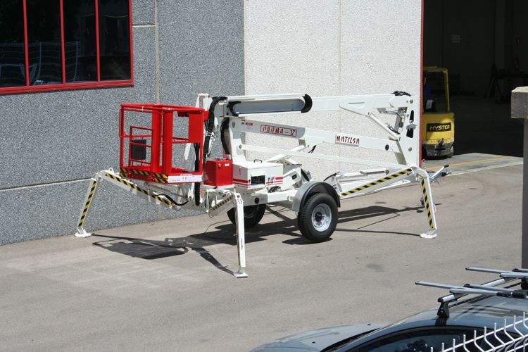 Nacelle tractable parma17 - matilsa - hauteur de travail 17 m_2