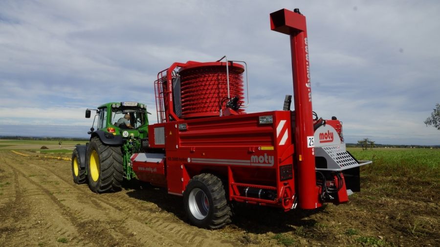 Récolteuse de pépins de citrouilles ke 3000 hydro s - moty gmbh - performance 1 à 1.5 ha/h - puissance 80 kw_2