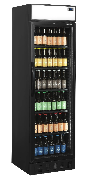 Vitrine réfrigérée cev435cp black TEFCOLD_2