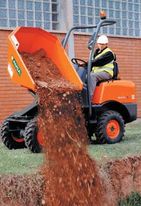 Engin de chantier Ausa avec transmission intégrale