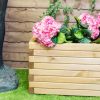 Jardinière surélevée en pin l 2 m_2