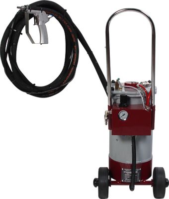 331704 - Compresseur pour sablage Lacmé - Réservoir 10 litres sur roues - Kit complet avec accessoires_2