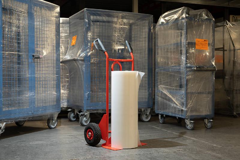 Diable de manutention 250 kg - poignées à garde - bavette fixe - FIMM_2