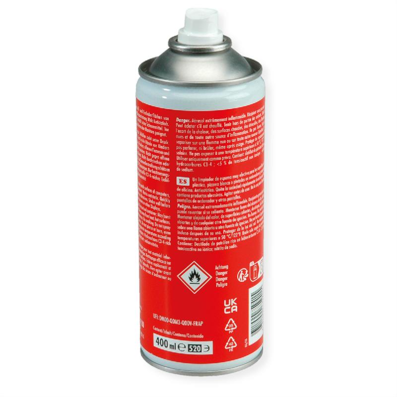 ROLINE Mousse de nettoyage antistatique, 400 ml_2
