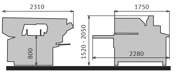 Scie à ruban Metallkraft BMBS 300 x 320 CNC-G - hydraulique automatique - découpe jusqu'à +60° - 3690055_2