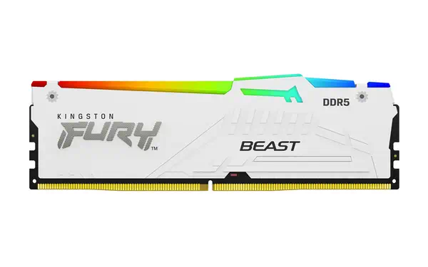 32gb 6000mt/s ddr5 cl36 dimm (kits de 2) fury beast white rgb expo_2