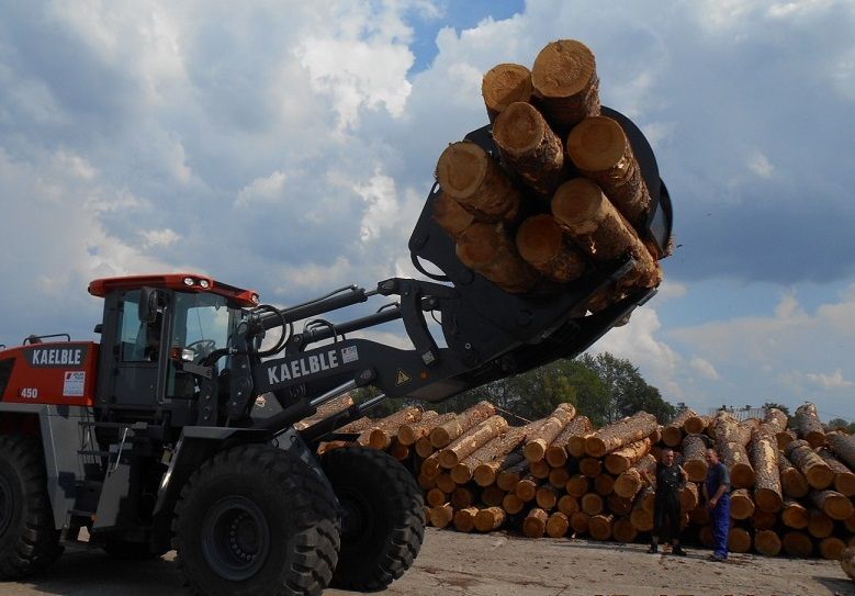 Pince fourches à grumes pour chargeuses_2