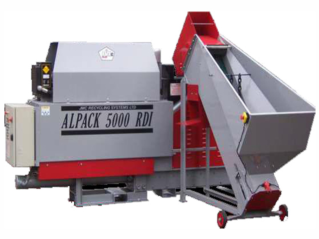 Presse canettes et boites en alu/acier - McINTYRE - 1000 kg/h -METALLICAN-M20_2