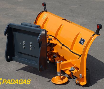 SSV-L Lames à neige - Padagas - Pour tracteurs de 16 ch à 40 ch avec rotation hydraulique et lame en acier Hardox_2