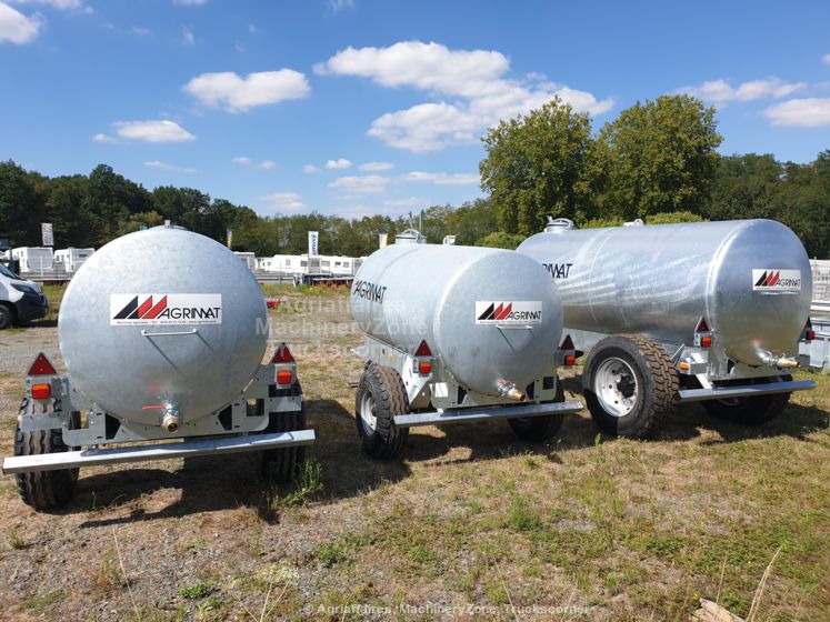 Réservoir à eau monocoque Agrimat de 3000 litres