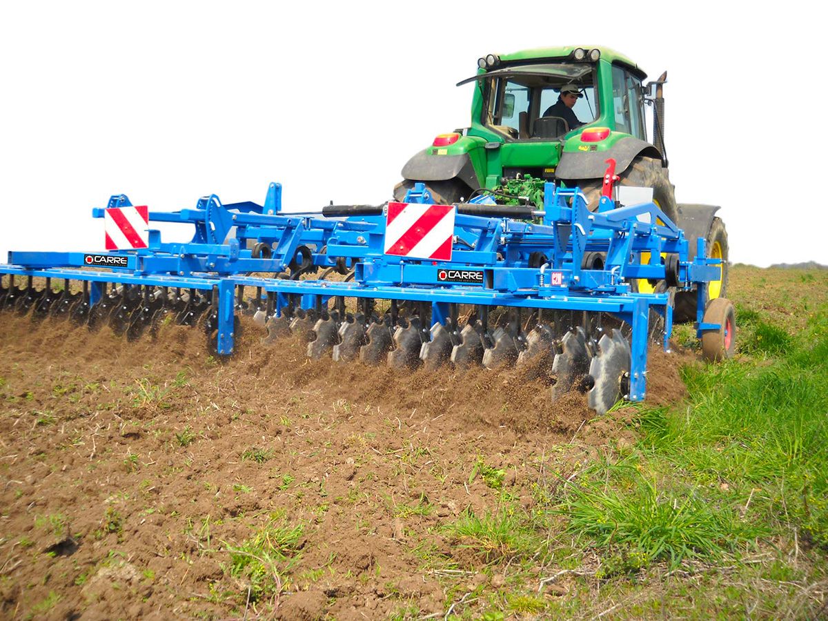 Équipement C2M pour destruction des couverts végétaux