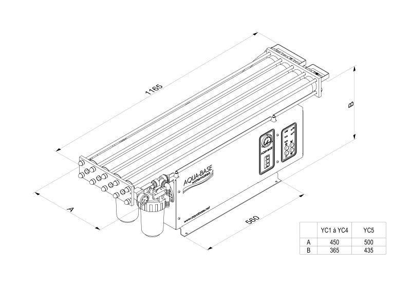 Dessalinisateur eau de mer Aqua-Base Y - SLCE Watermakers - Compact et robuste, de 60 à 300 L/h_2