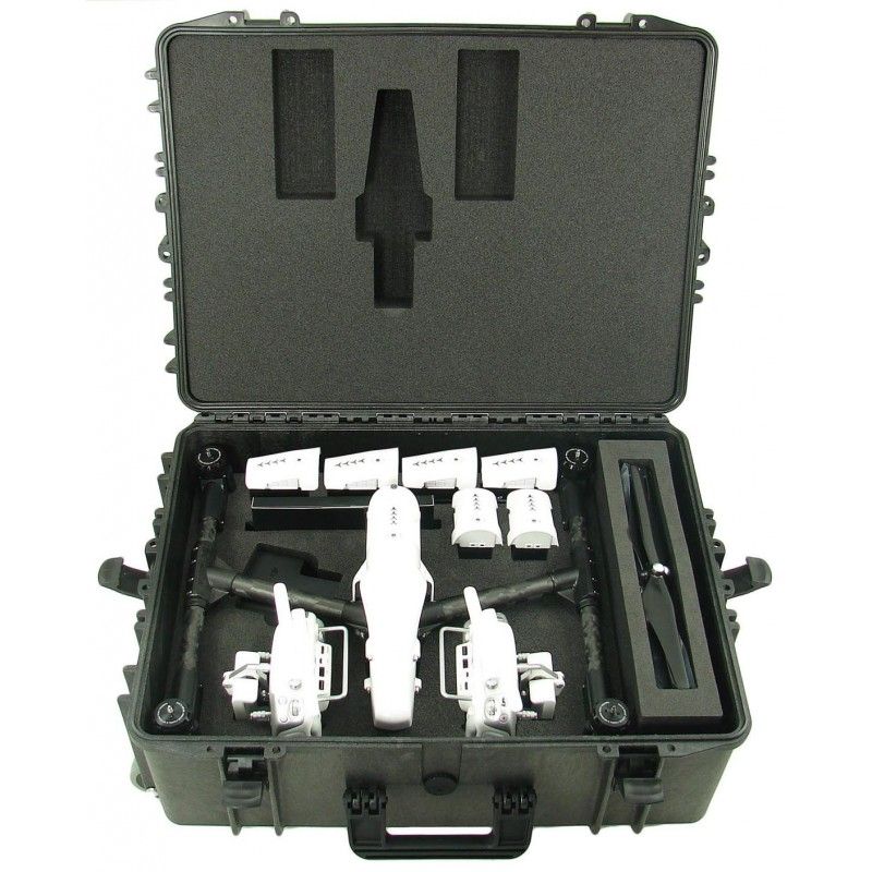 Inspire 1 - Malette de rangement étanche avec trolley - Caltech - 3.2 kg - Réf. VEN-INSPT_2