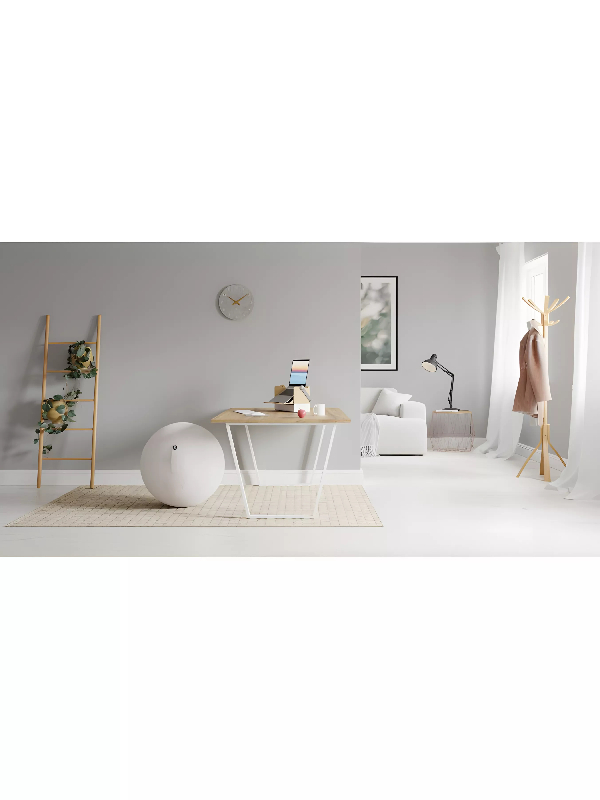 Ballon ergonomique ERGOBALL bouclette blanc_2