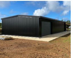 Bâtiment agricole préfabriqué gamme EcoRapid - stockage de grain et outils - Cualimetal - structure en acier métallique_2