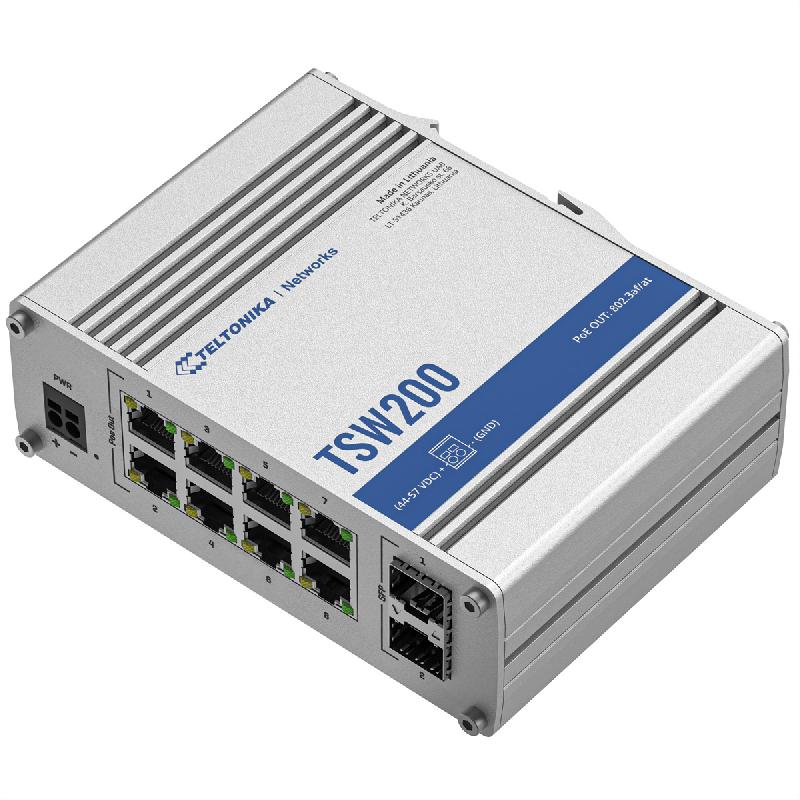 Teltonika tsw200 switch non géré poe+ gigabit sfp_2
