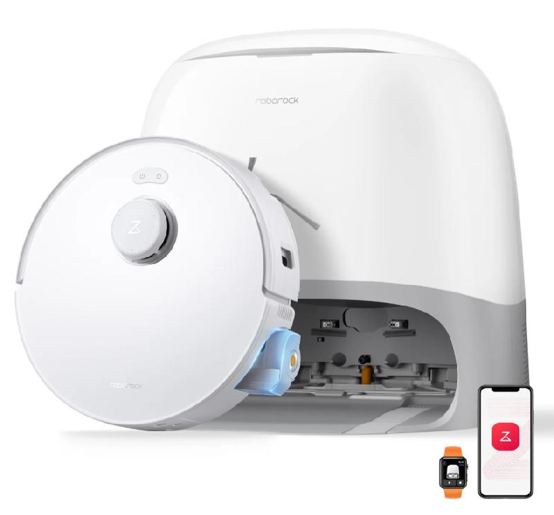 Aspirateur robot  Qrevo Curv 2 Flowx Blanc_2