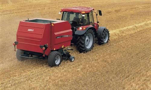 Rb 344 - presse à balles rondes Case IH - dimensions de balles 120x125 cm - chambre fixe compacte et maniable_2