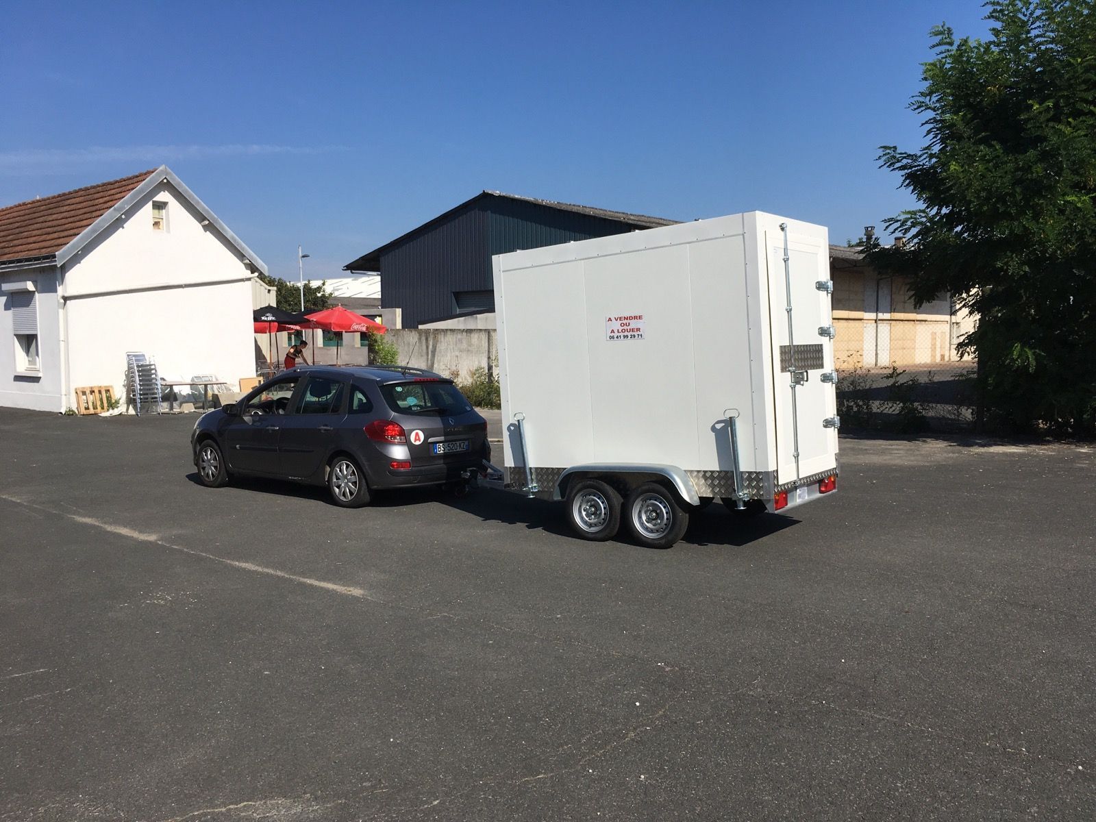 Remorque frigorifique double essieu 1300kg - RAPHA 21 - PTAC 2500kg - Température 0 à 5°C_2