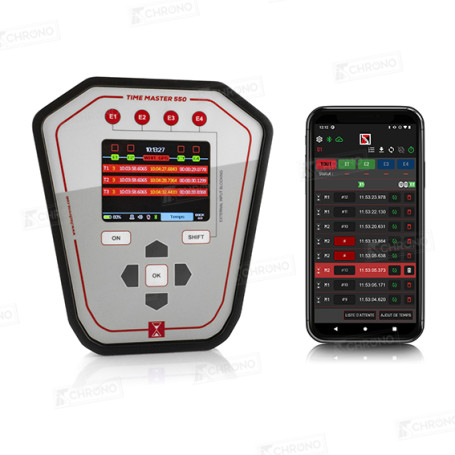 Solution de chronométrage fonctionnel, pour une mesure fiable au 1/1'000'000 - Time Master TM550_2
