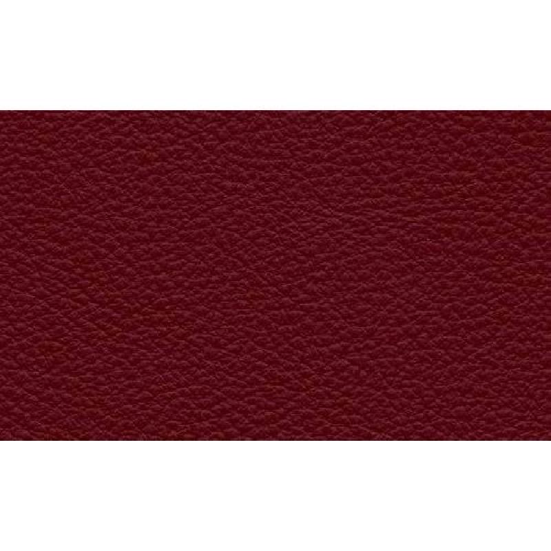 Canapé lit convertible CanapExpress en cuir vachette bordeaux - Matelas mémoire 22 cm - Sommier à lattes - Tête de lit intégrée 140x197 cm_2