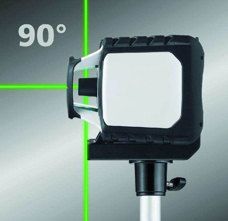 Laser rotatif G210 S Set - Vert, IP66, portée 200m, modes multiples - Marque Romus_2