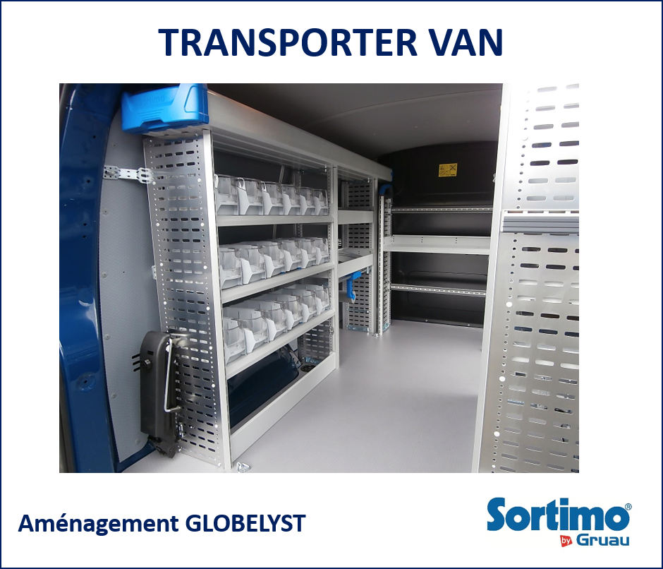 Meuble de rangement pour volkswagen transporter van_2