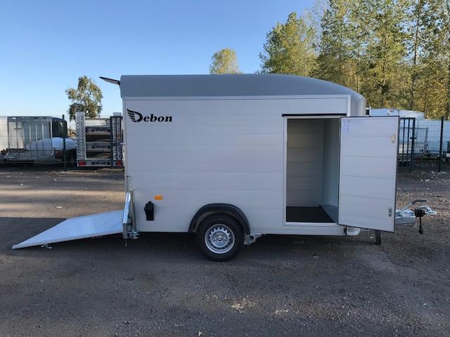 Remorque fourgon - Aluminium - 3,00 x 1,55 x 1,90 m - 1300 kg - Debon Roadster 300_2