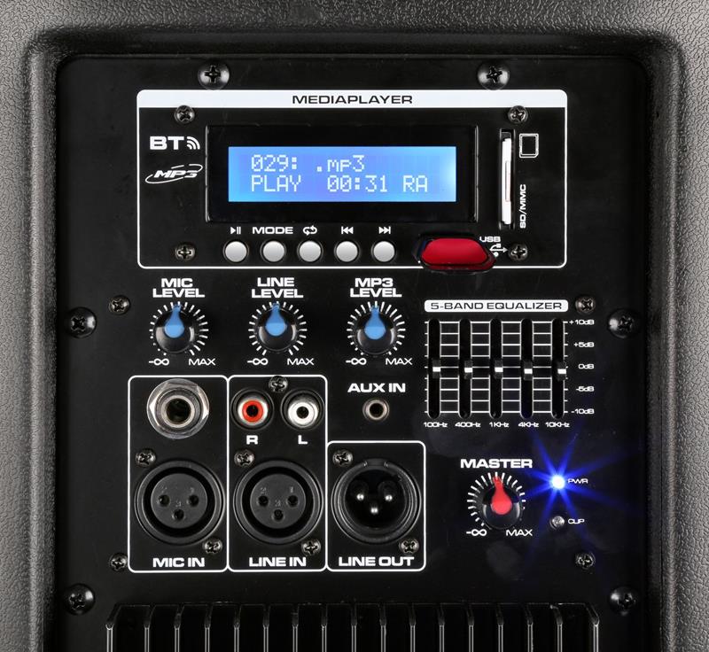 Sonorisation portable SPX-PA921 - 2 Micros Main UHF - Système mobile 10