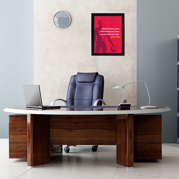Cadres Bois 80x100 cm - Profilé 30 mm Noir - Réf : 301480100BNR_2