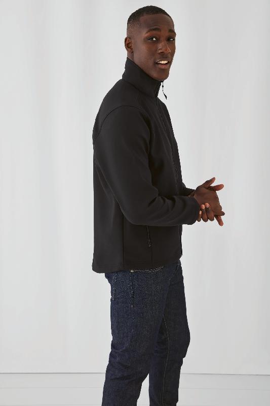 Veste Softshell Homme ID.701 - Réf: CGJUI62 - B&C - déperlante, respirante, anti-boulochage_2