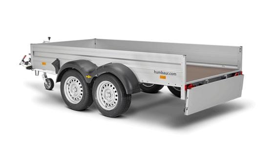 Remorque bagagère freinée - 3,03 x 1,50 m, 2000 kg - HUMBAUR HA203015_2