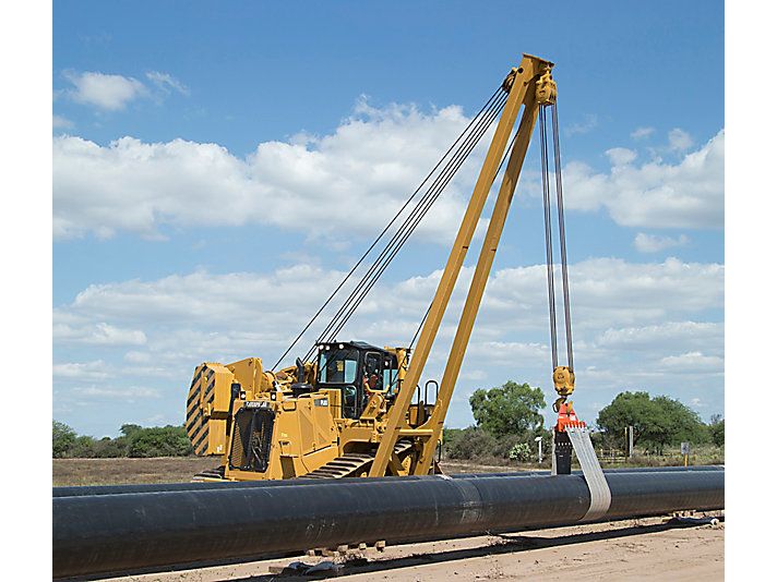 Pl83 - tracteurs pose-canalisations - caterpillar finance france - d'une capacité de levage de 170000.0 lb_2