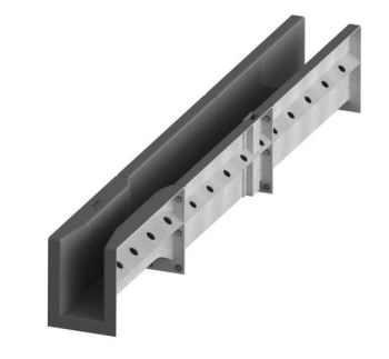 Canal venturi Aquaflow pour gestion de débit 40 m3/h