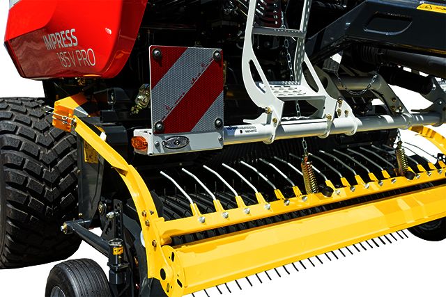 Impress 125 FC Pro - Presse à balles rondes Pottinger - Diamètre 1,3 m - Enrubannage immédiat_2