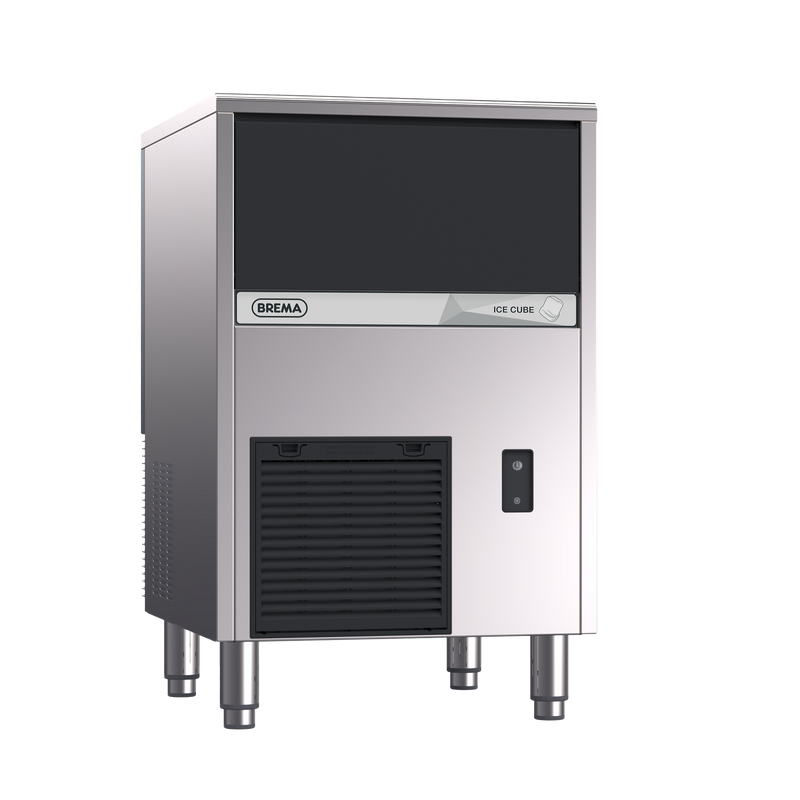 Machine à glaçons pleins 42 kg/24h réserve 16kg condenseur air Brema_2