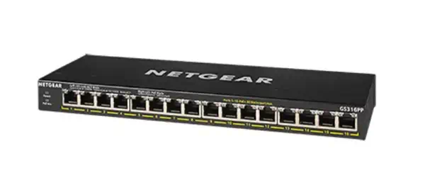 NETGEAR GS316PP Non-géré Gigabit Ethernet (10/100/1000) Connexion Ethernet, supportant l'alimentatio_2