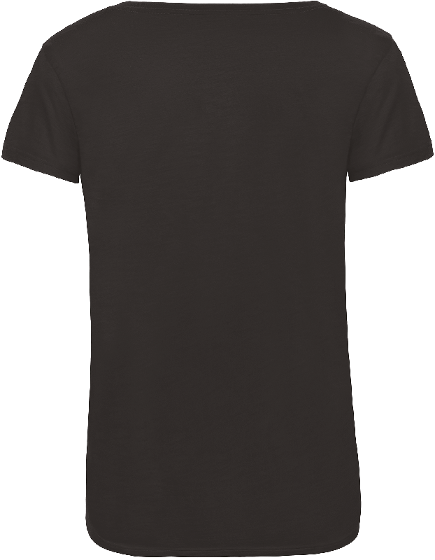 T-shirt Triblend col rond femme - Réf : CGTW056 - Toucher ultra doux et système sans étiquette B&C_2