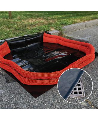 10 boudins anti-Inondations Haute Visibilité Pro - 30m de protection - Quickdam - QD610-10HV_2