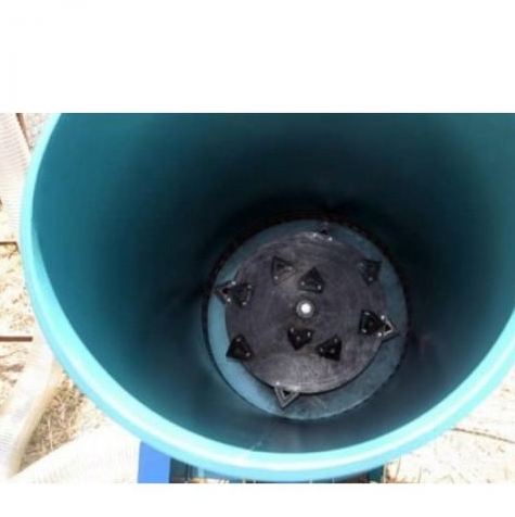 Broyeur de paille pour préparation de granulés avec cyclone d'ensachage - Capacité 800-1000 kg / h -RÉF. ATH09-ET_2