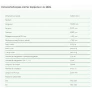 Carex 430 K - Autochargeuse Bergmann - 24 t - Fond métallique, 41 couteaux et pick-up 2050 mm_2