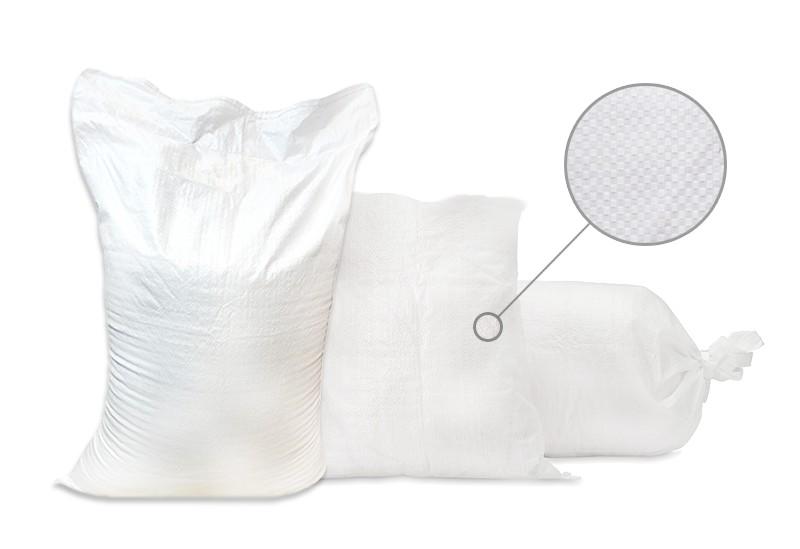 Lot 100 SACS PP neuf 50X80, SWL: 25 kg , PP tissé non laminé à soufflets bleus_2