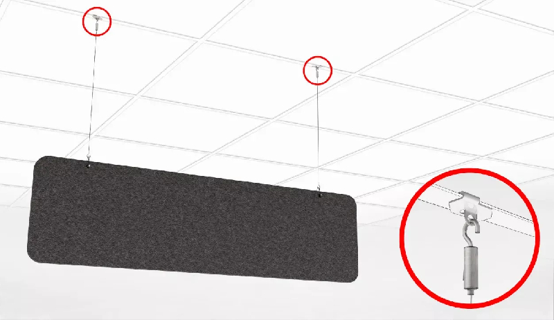 Panneau acoustique suspendu So Navarra_2