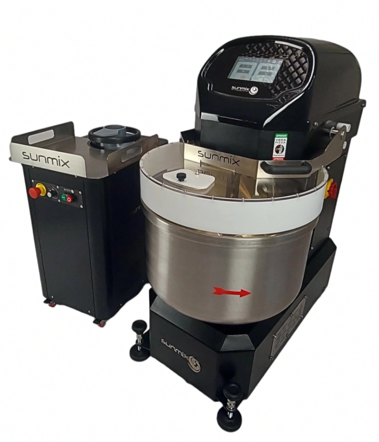 Pétrin polyvalente et fonctionnelle idéal pour répondre aux besoins des travailleurs de la boulangerie, de la pizzeria et de la pâtisserie - SUNMIX - Ligne QUEEN LINE_2