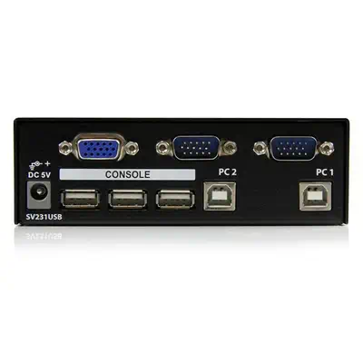 Commutateur KVM 2 Ports VGA USB - Switch KVM - 1920x1440_2
