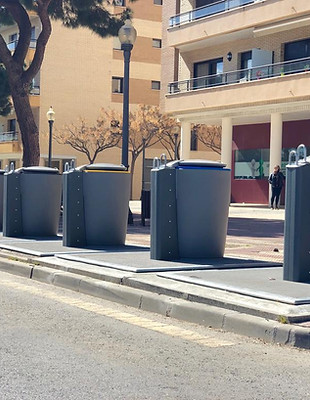 Conteneur enterré en PEHD - encombrement minimal et design sophistiqué - UNDER BIN_2