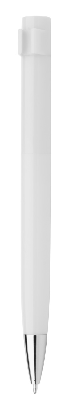 Stylo à bille en plastique - avec clip sur mesure - encre bleue - marquage UV LED inclus_2