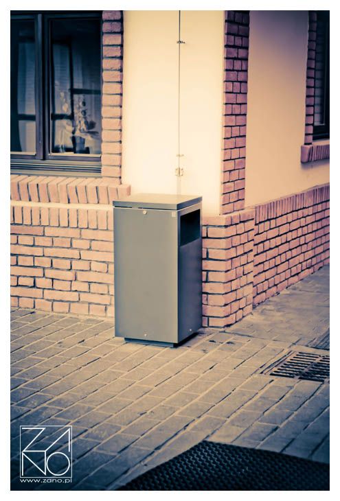 03.062.Sn - Poubelle publique Mimesis - Zano - 72L - Acier inox ou noir - Design contemporain_2