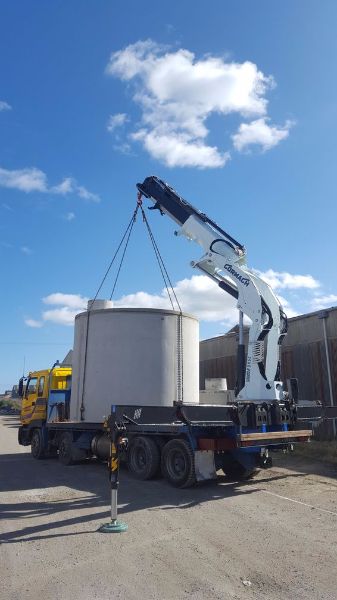 Grue Cormach série 50000 E ASC Plus avec sorties de béquilles de 3150 + 2750 mm