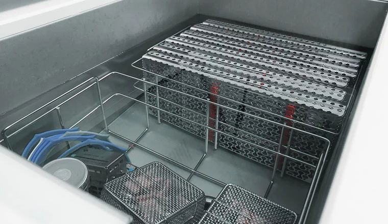 Cuve de nettoyage à ultrasons SONOCLEANER 2030-EK7 - Modèle encastrable de 27L vrac/cassettes - Gamasonic_2